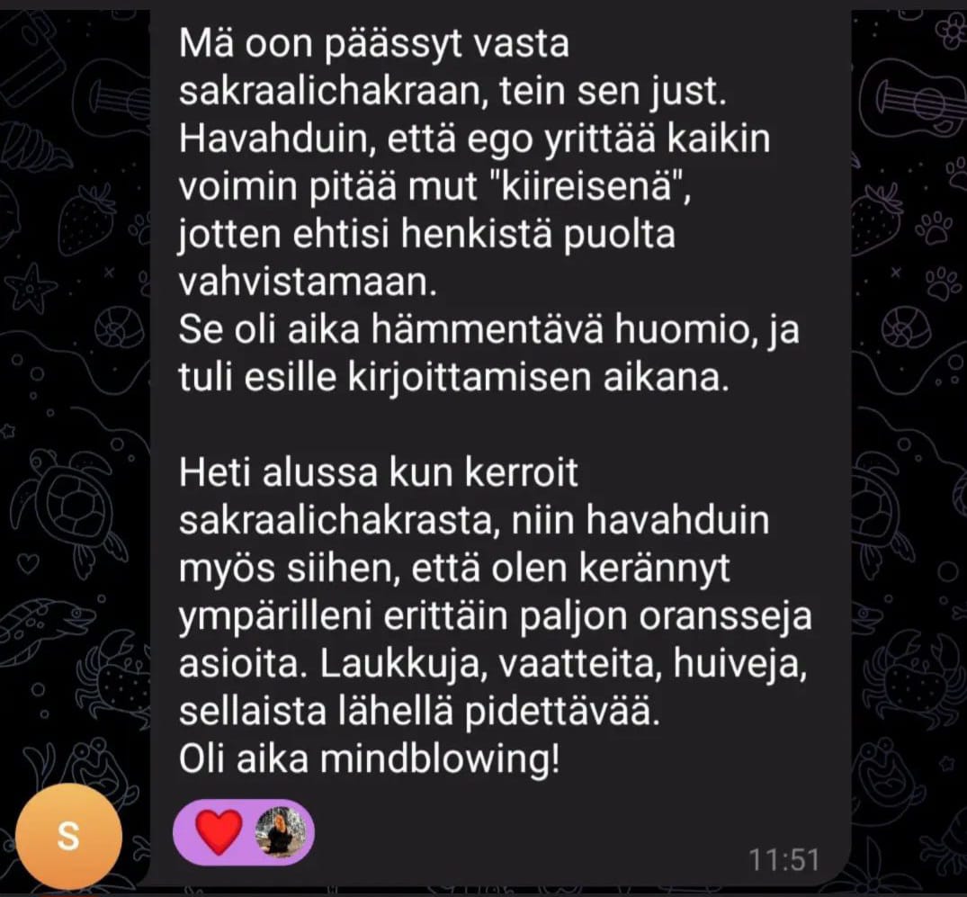 Chakrameditaatiomatka TiiaFlows